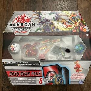 Bakugan Baku-Gear 4-Pack New NIB